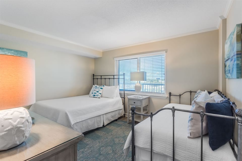 Sandy Key 516 Guest Bedroom #2 Queen Sofa Sleeper and Twin