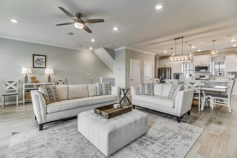 Lost Key The Happy Place Living Room and Dining Room