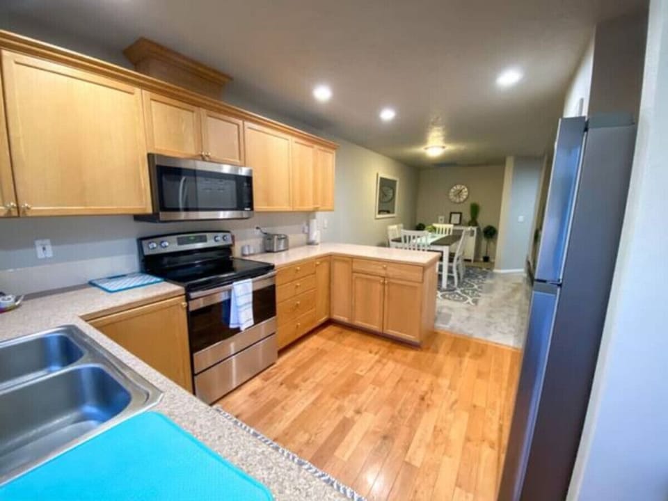 Kitchen from back door
