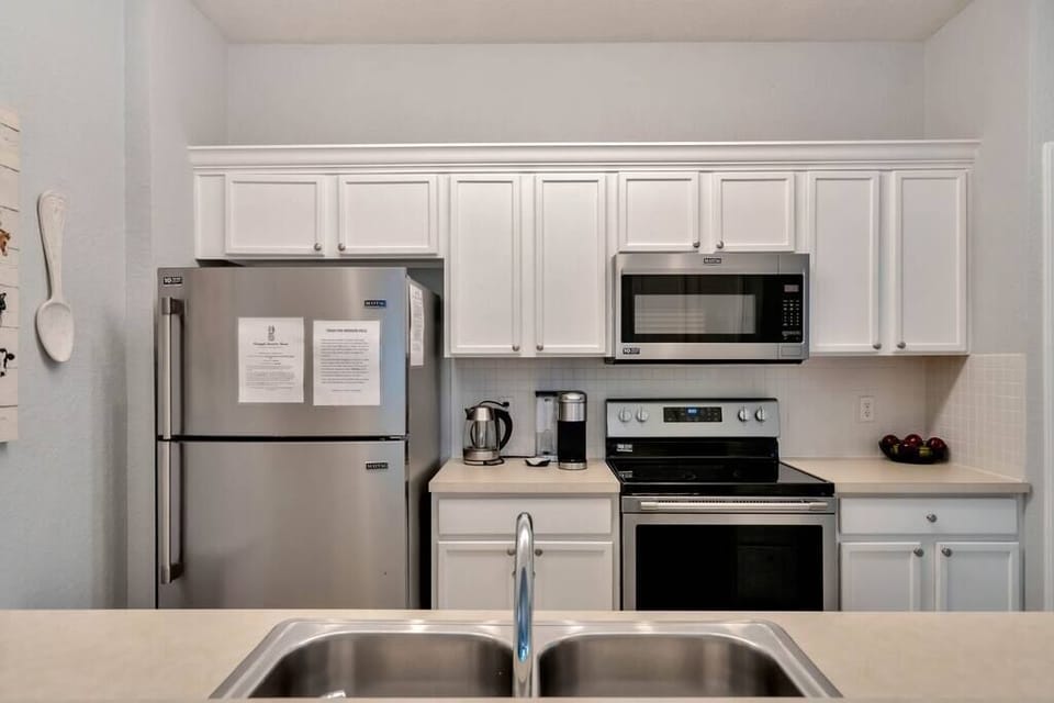 Modern feel with everything you will need.