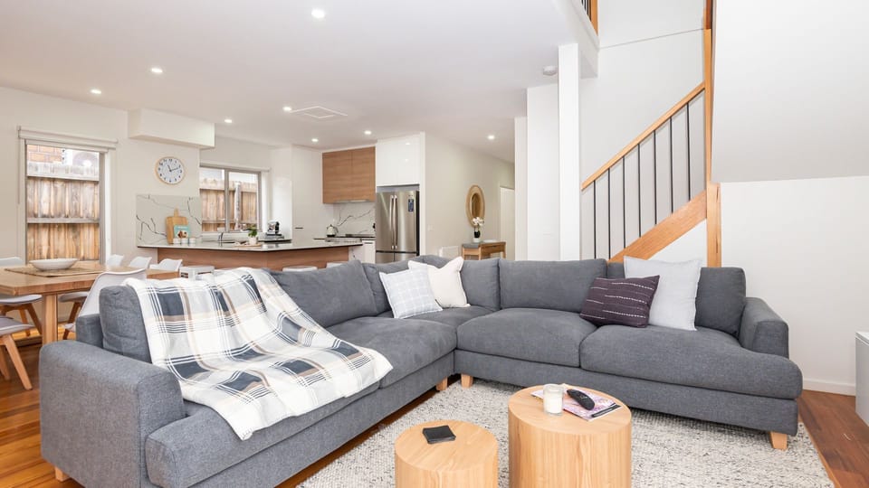 Spacious ground floor living area