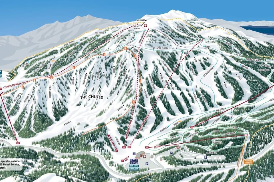 Mount Rose Ski Tahoe8260 Tahoe's Highest Base Elevation