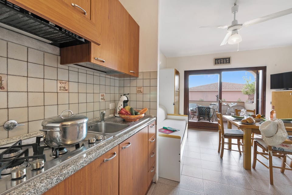 Kitchen and dining area