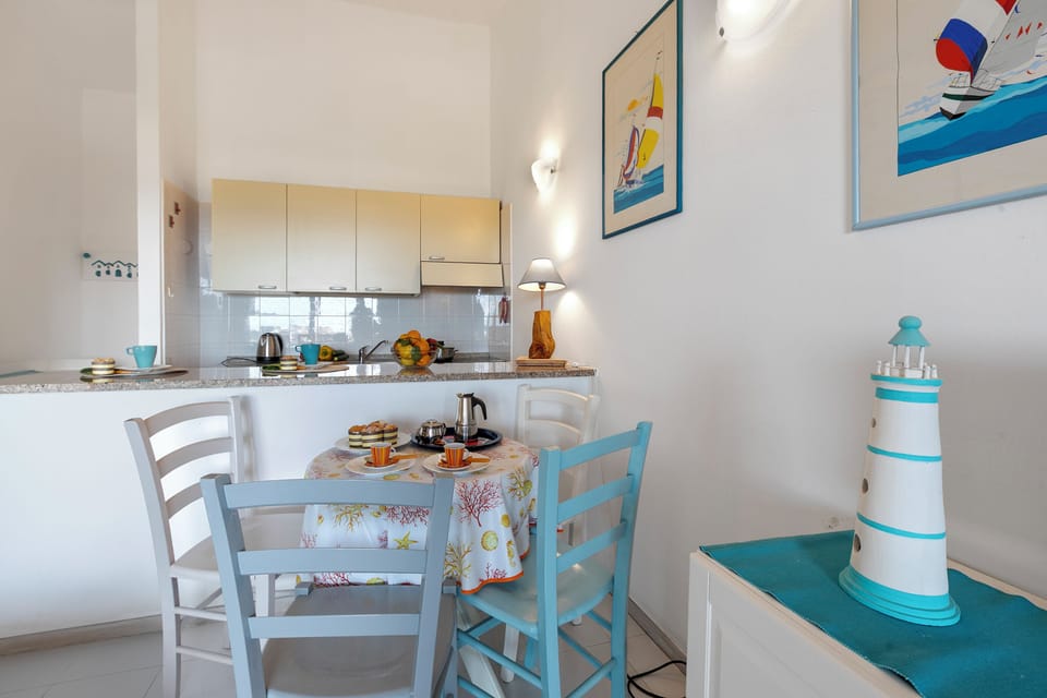 Kitchen and dining area