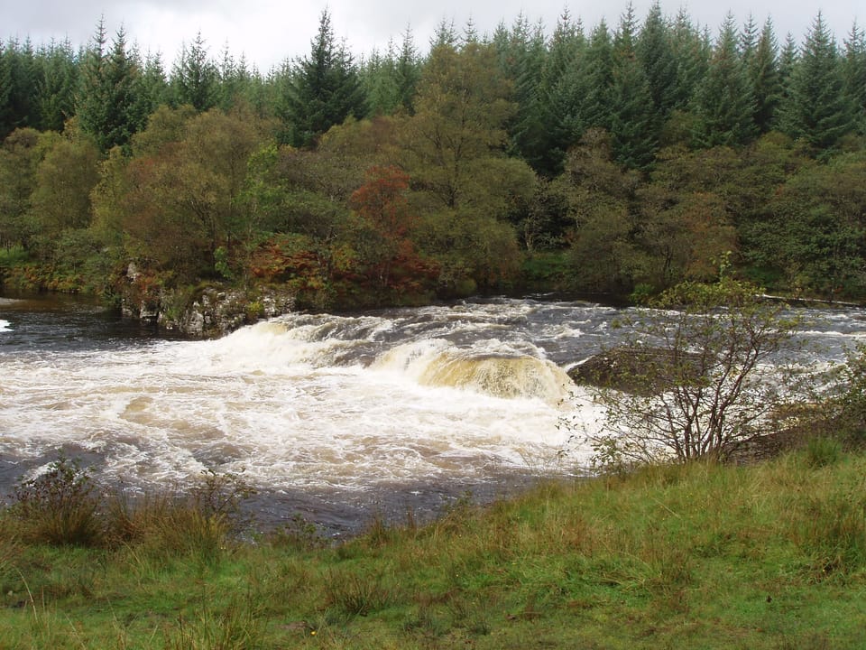 Rapids on the river Etive.