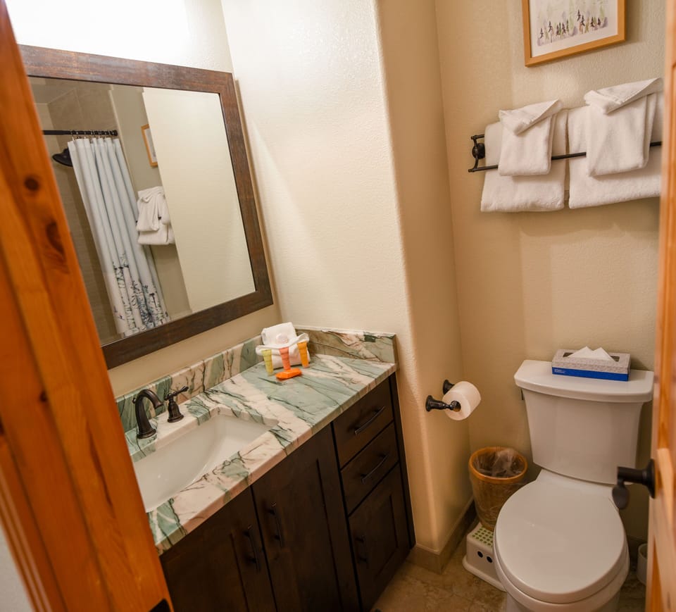 Bathroom - Full bathroom with shower and bathtub.
