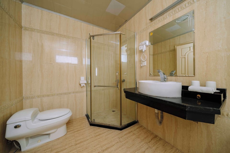 Classic Suite | Bathroom | Shower, free toiletries, hair dryer, slippers