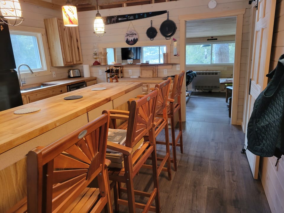 Spacious kitchen