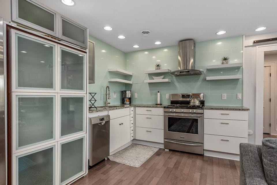 Open kitchen concept