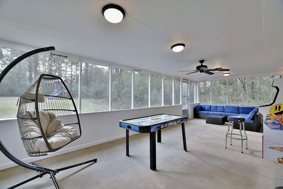 Have hours of fun in the game room