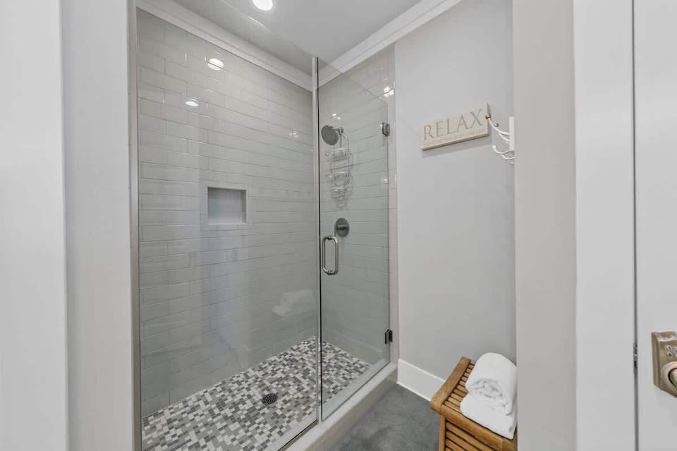 Spa Shower with Rain Shower Head 