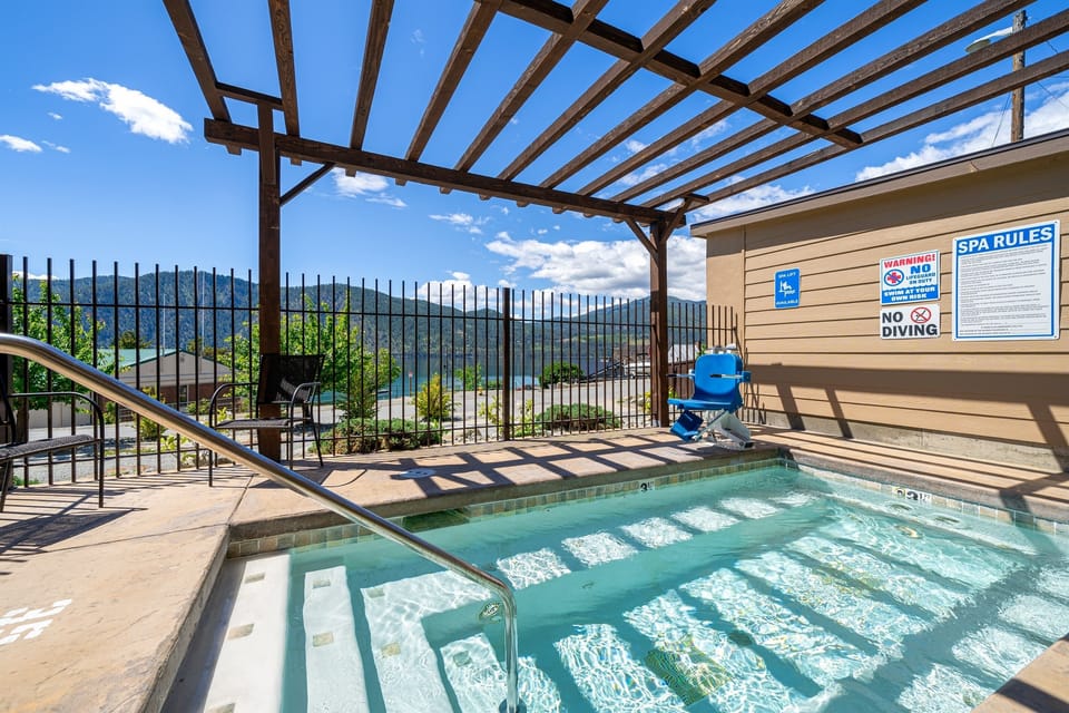 One of two spas