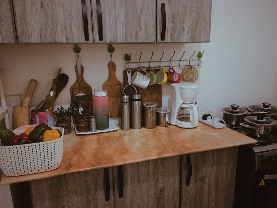 Traditional Double Room | Private kitchen | Refrigerator (on request), microwave (on request), oven, stovetop