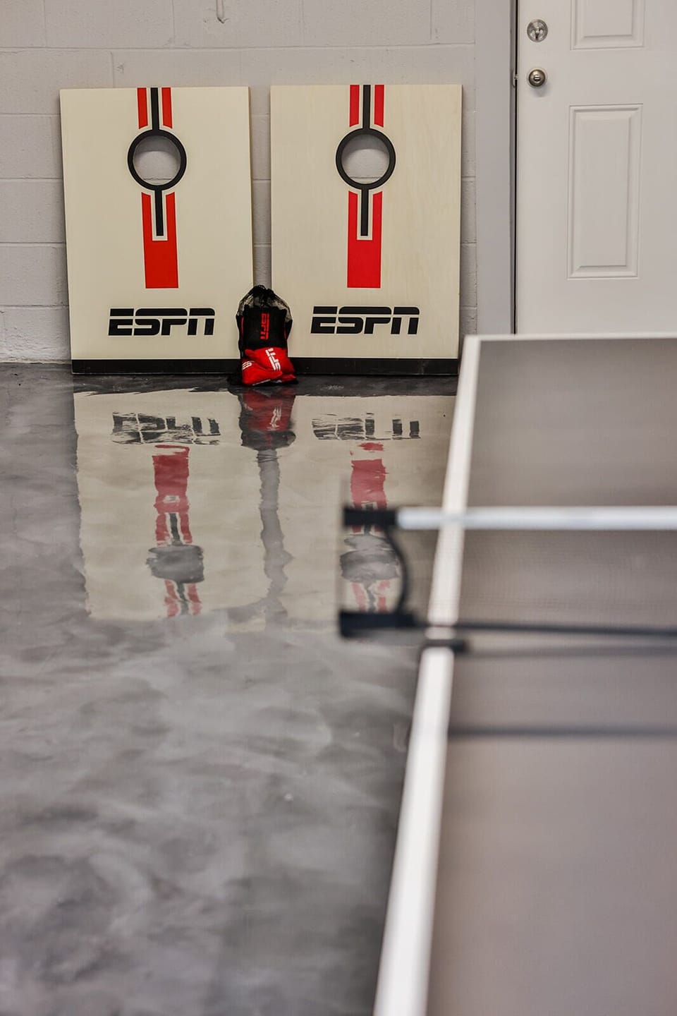 Cornhole boards and bags