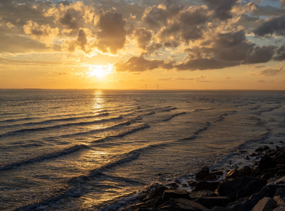 Sunset from the pier