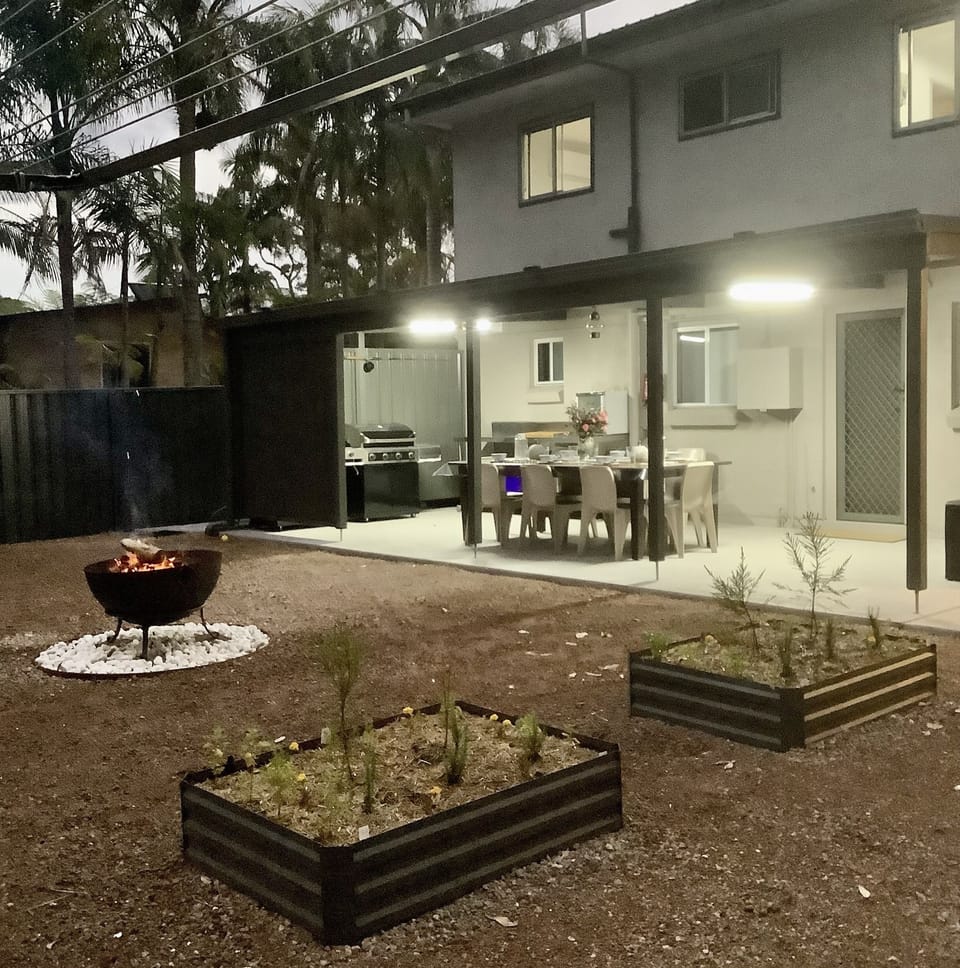 Rear Yard View.