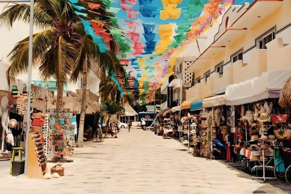 Nearby: beach palapas