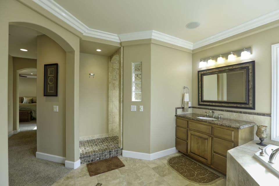 Master Bathroom - Private master shower.