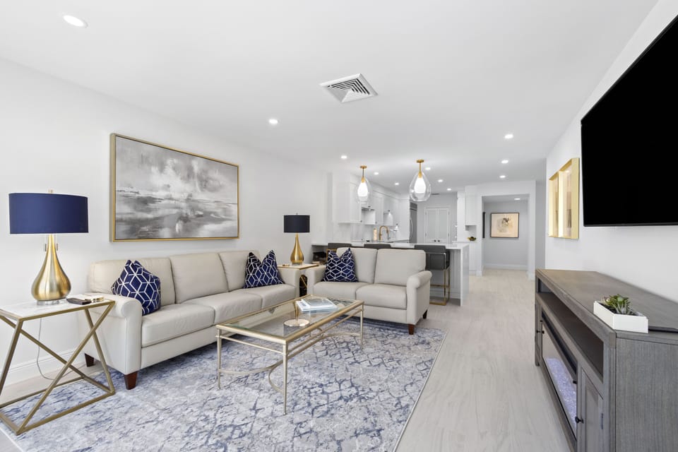 Living Room & Kitchen