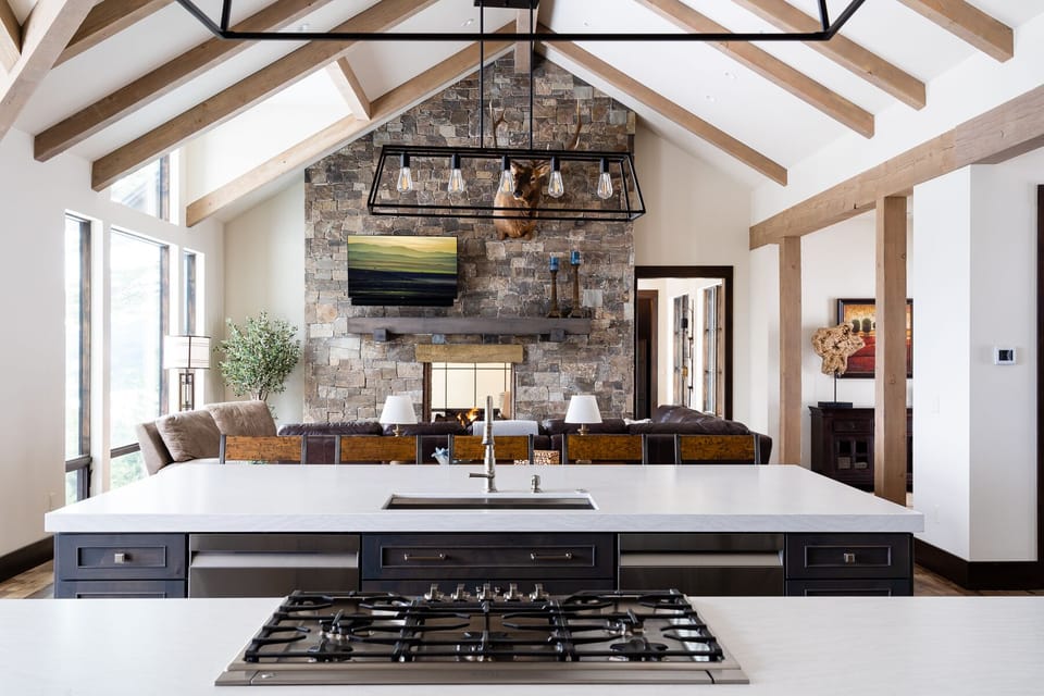 Grand kitchen for all your chef needs!
