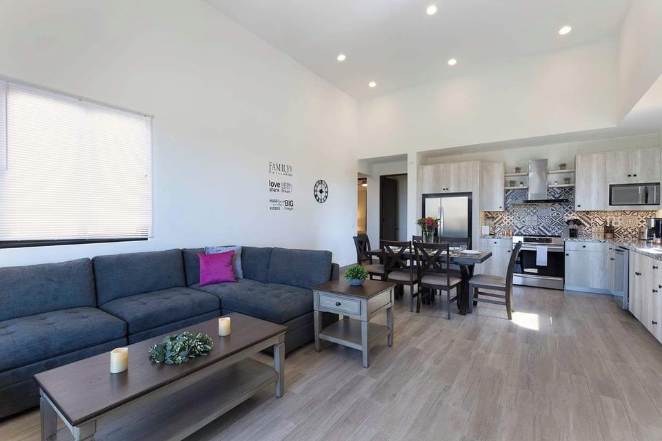 Bask in the natural light of our sun-drenched living room