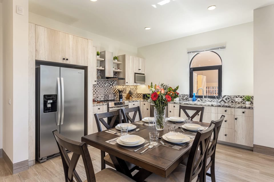 Dining area for shared stories and laughter
