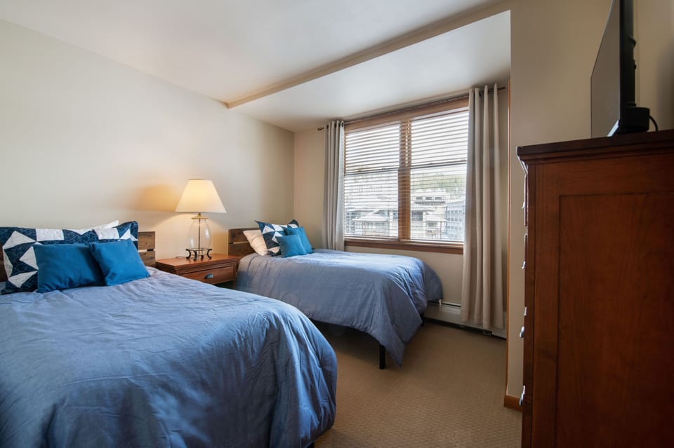 Indoors, Lamp, Bed, Furniture, Bedroom