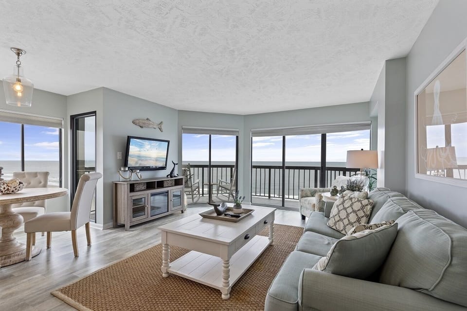 Doesn't matter where you sit...you can't escape that ocean view!