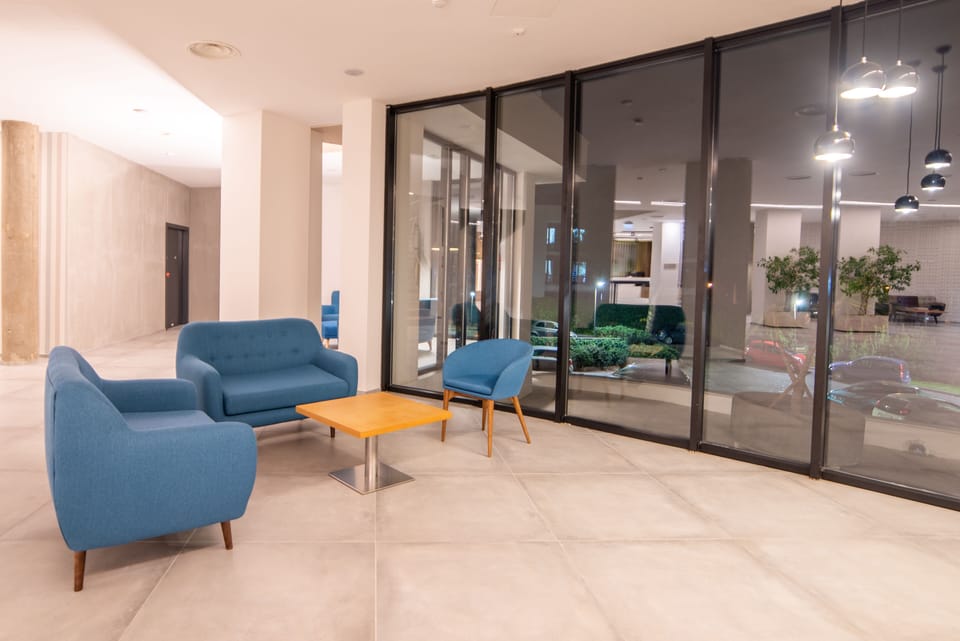 Lobby sitting area