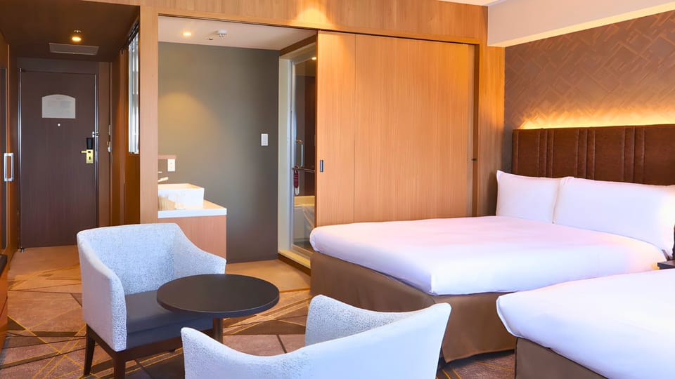 Premium Room, 2 Twin Beds, City View (Top Floor) | In-room safe, desk, laptop workspace, free WiFi