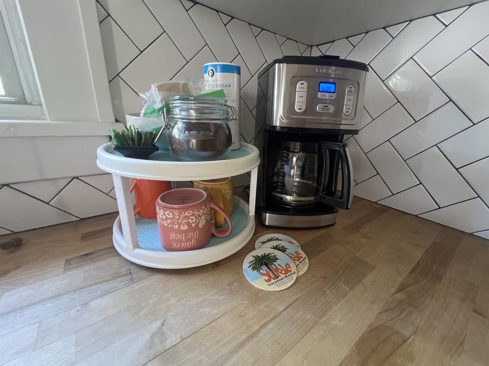 Morning coffee to start the day
