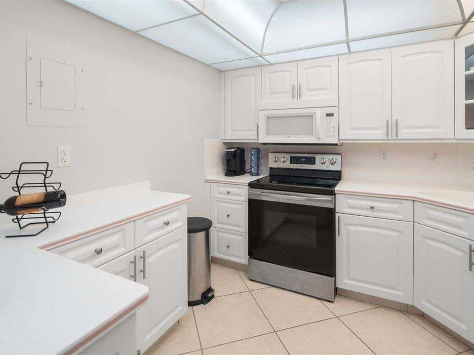 Bright White Kitchen