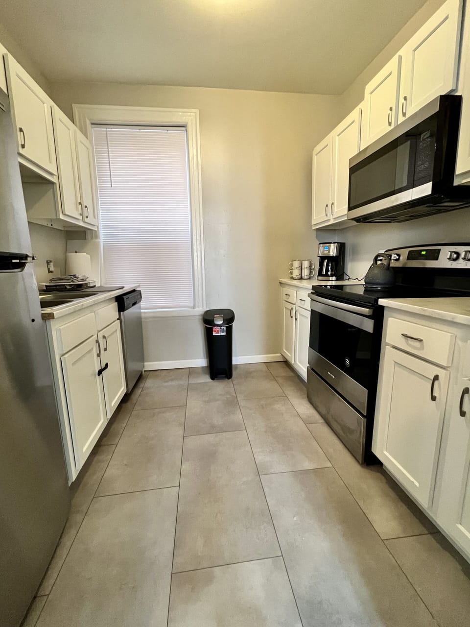 Fully stocked kitchen