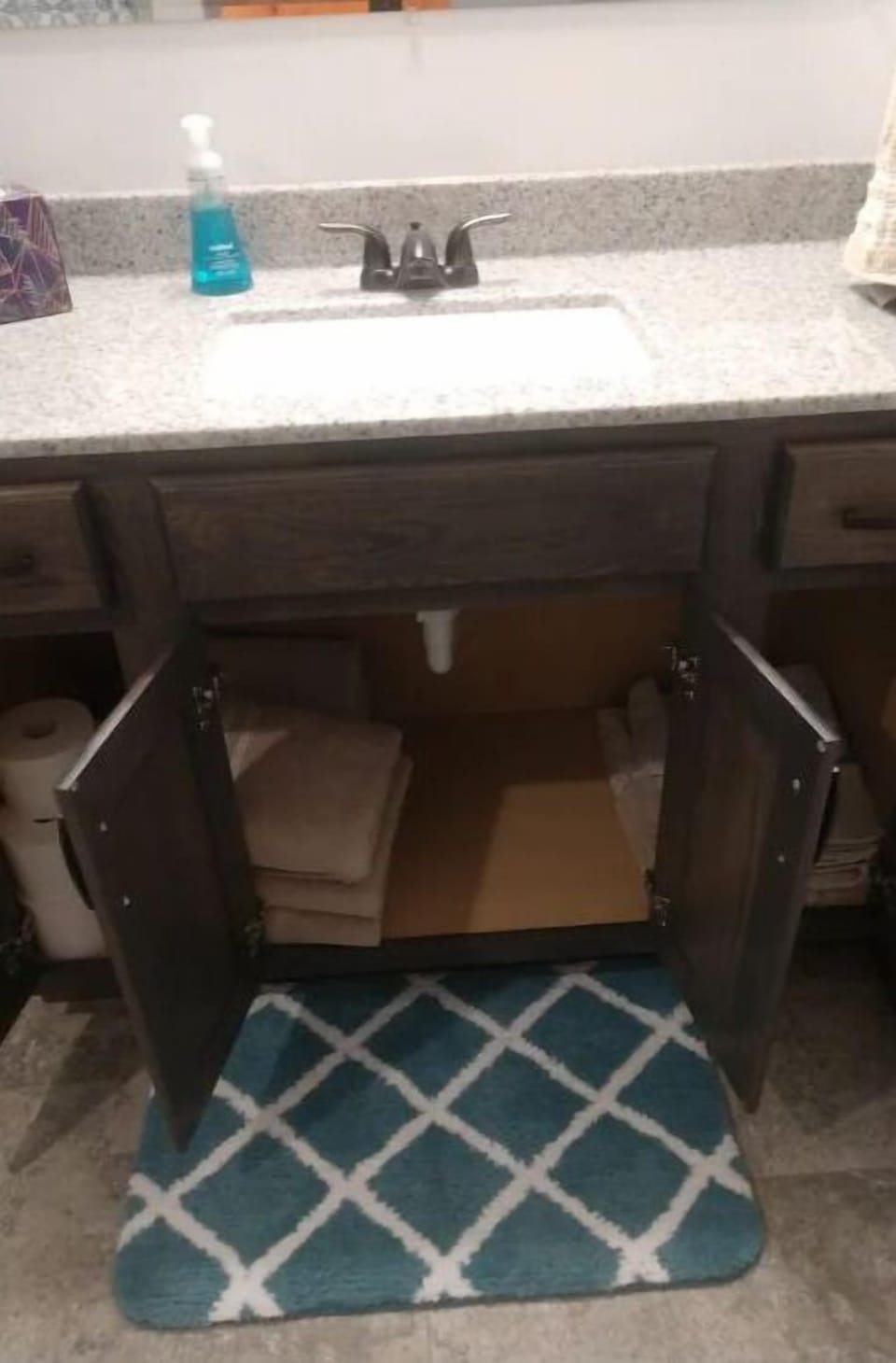Basement vanity 