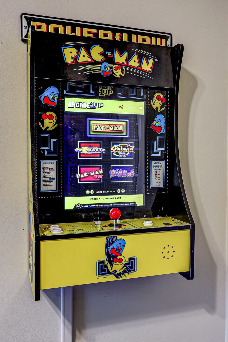 Arcade has five included games and hours of entertainment for all ages.