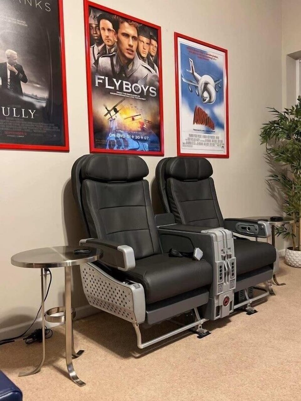 Real Set of Airline Seats