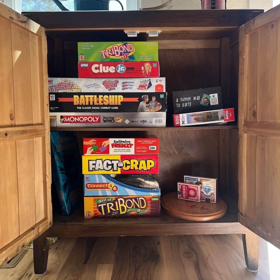 We have several fun games to choose from!