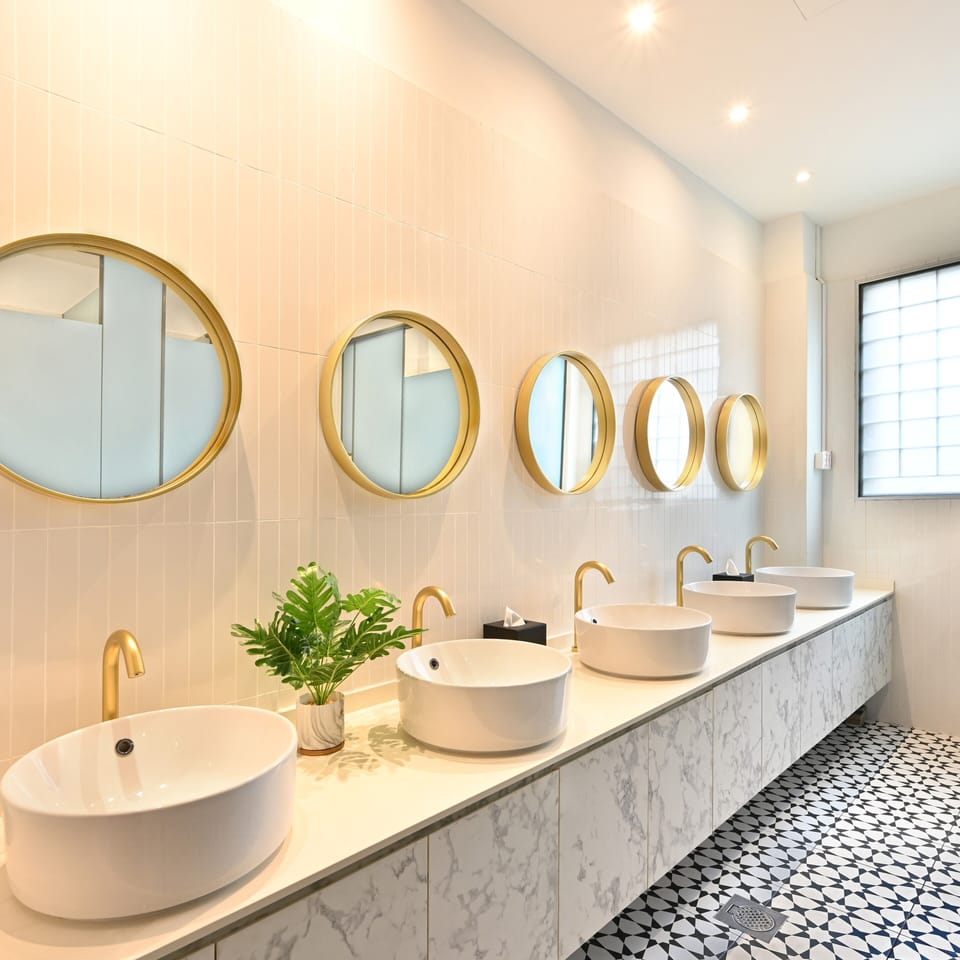 Shared bathroom