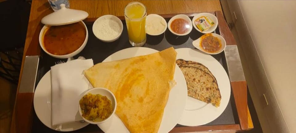 Daily buffet breakfast for a fee