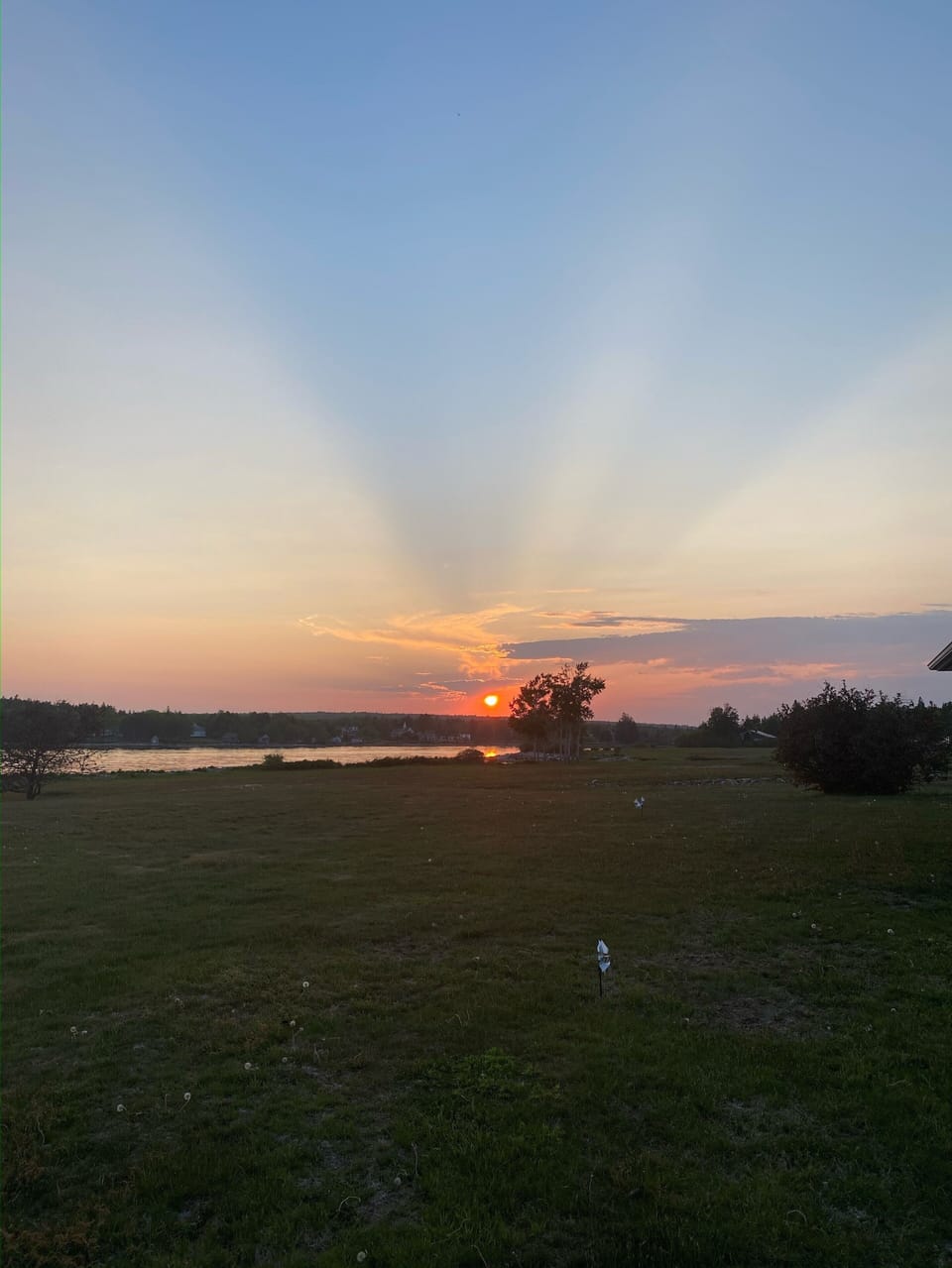 Sunset in Prospect Harbor