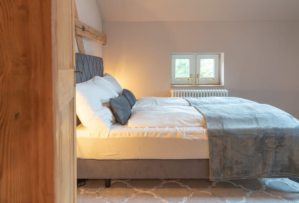 Premium bedding, individually decorated, individually furnished