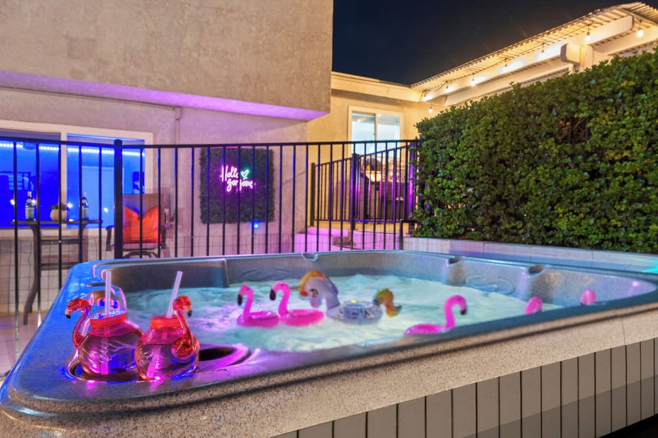 Even the flamingos will have a good time!
