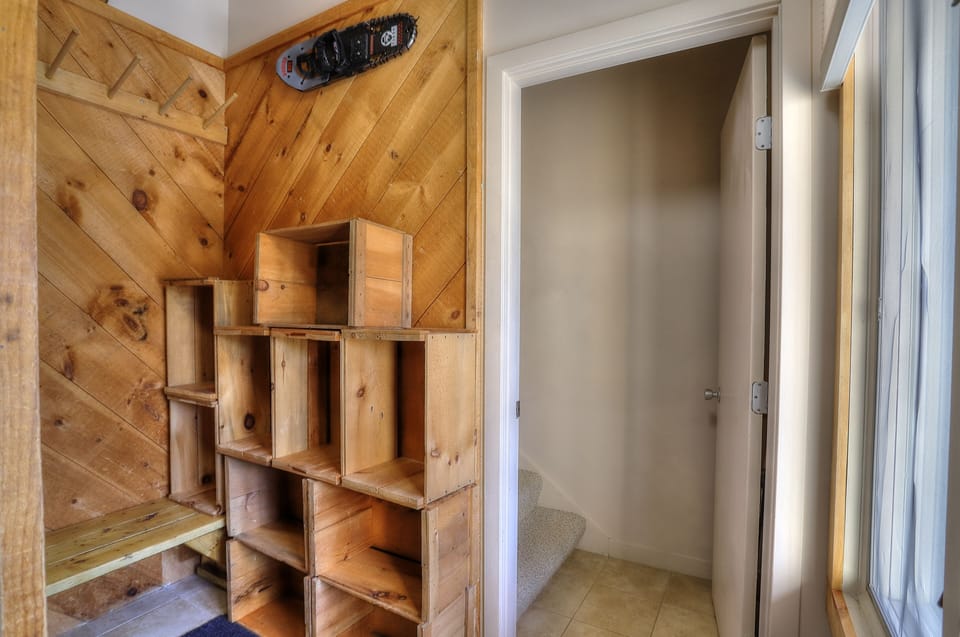 Entryway with gear storage