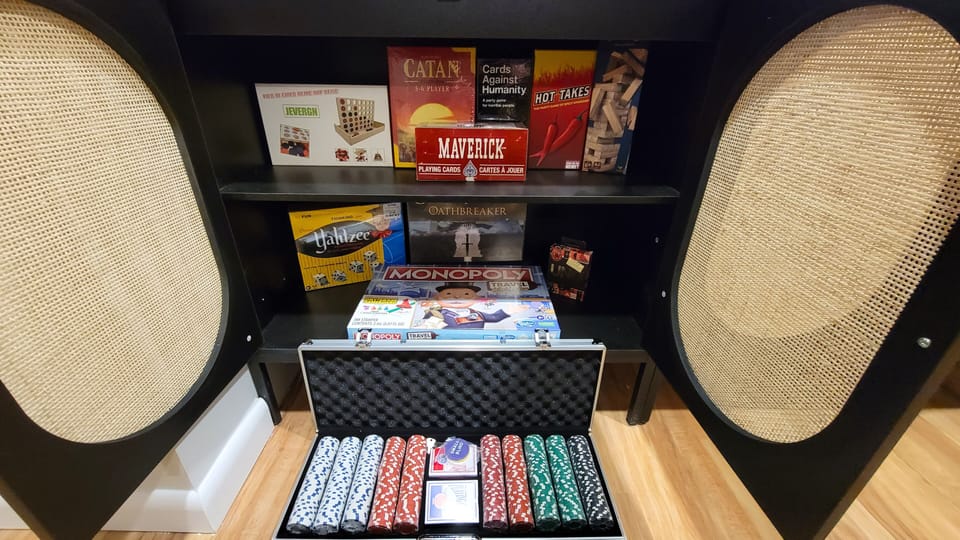 Board games for a fun time with family, friends and groups.