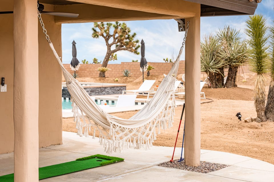 Kick back and relax.