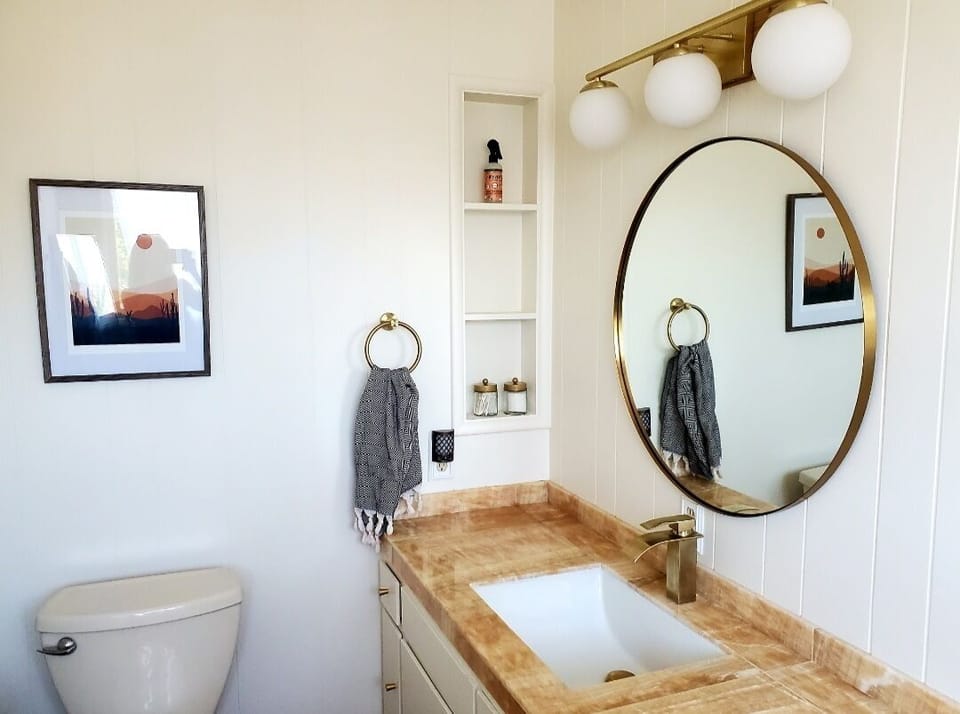 Master bathroom