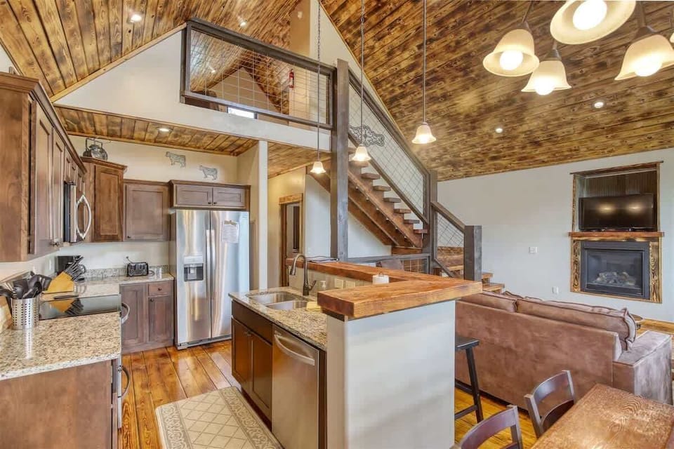 Kitchen with Stainless Steel appliances