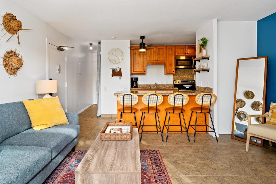 Living area with open flow 