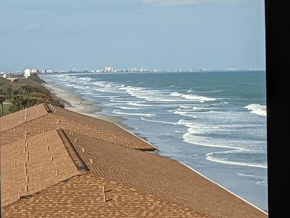 Ocean view from balcony