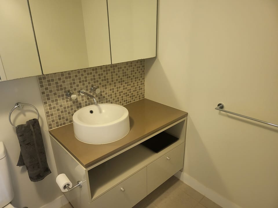 Clean bathroom